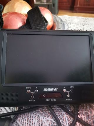 Dvd portátil para coche con doble pantalla