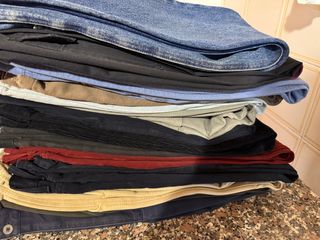 Pantalone in tessuto resistente e morbido nero