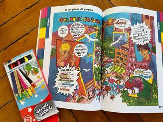 Super Enigmistica e matite colorate