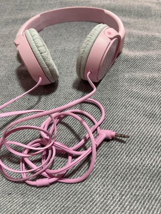 Auriculares rosa sony