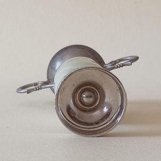 Anforetta in onice e peltro vintage anni '60