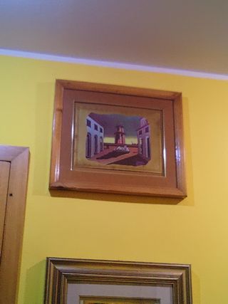 Quadro Giorgio de Chirico vs Picasso