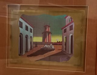 Quadro Giorgio de Chirico vs Picasso
