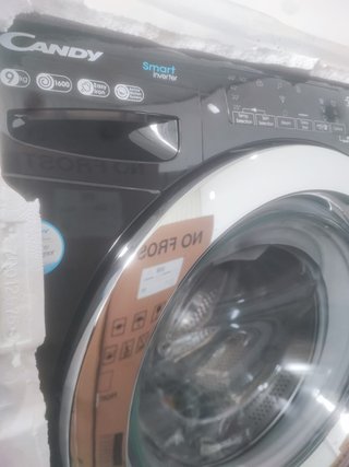 LAVADORA CANDY  NEGRA NUEVA