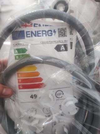 LAVADORA CANDY  NEGRA NUEVA