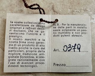 Vaso vintage coperchio artigianato fiorentino 