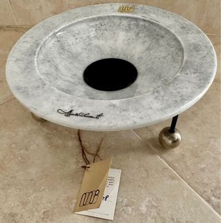 Vaso vintage coperchio artigianato fiorentino 