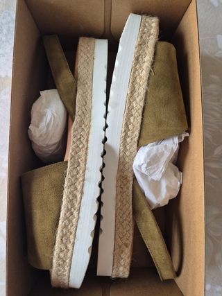 Sandalias esparto