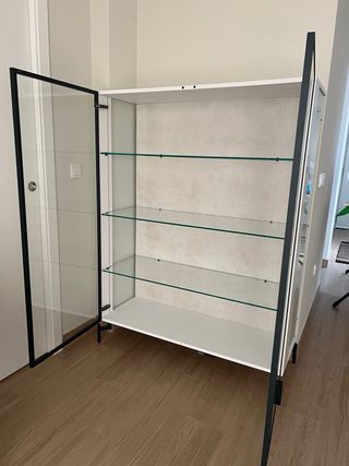 Vitrina laterales cristal
