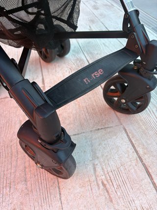 silla de paseo ligero rosa nurse