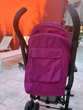silla de paseo ligero rosa nurse