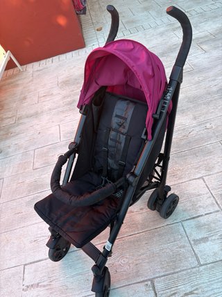 silla de paseo ligero rosa nurse