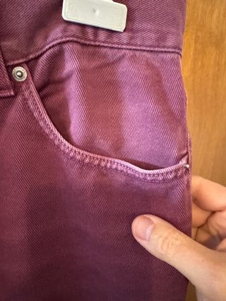 Pantalone jeans HD bordò 2