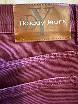 Pantalone jeans HD bordò 2