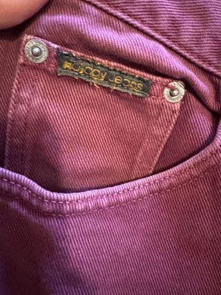 Pantalone jeans HD bordò 2