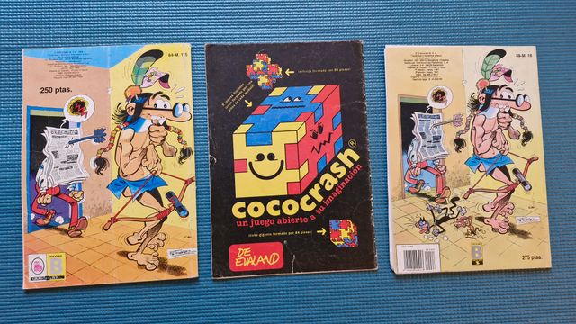 Lote 9 Comics Antiguos Mortadelo Filemon Zipi Zape