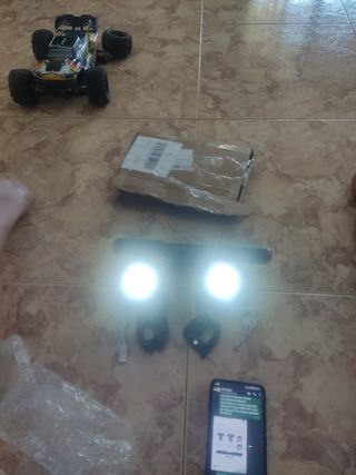 PATINETE LAMPARAS SCOOTER