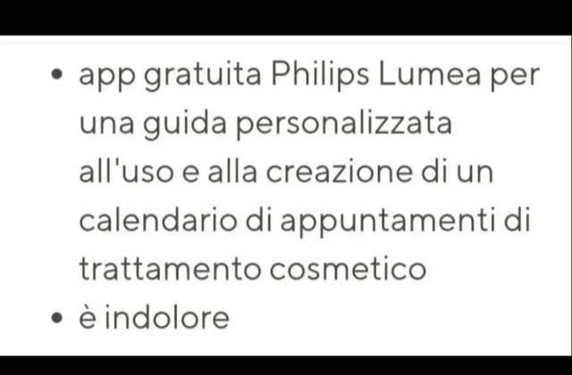 Epilatore laser Philips Lumea