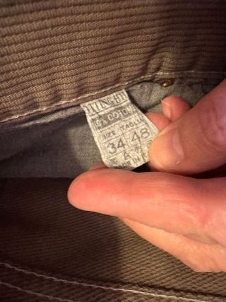 Pantalone NH-D beige tipo jeans