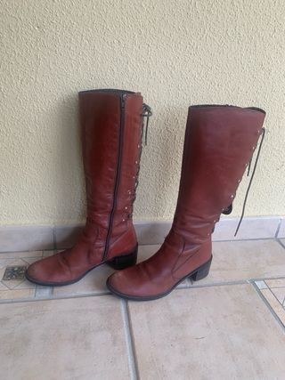 Botas altas tipo montar