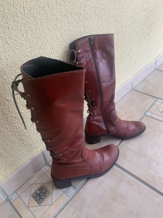 Botas altas tipo montar