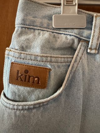 Pantalone jeans KIM azzurro