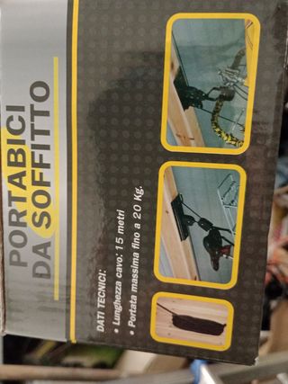 Portabici da soffitto