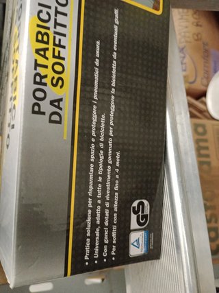 Portabici da soffitto