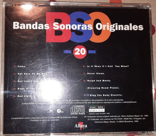 Fame - Colonna sonora/Colonna sonora originale (CD)