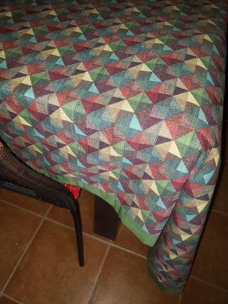 Mantel de tela ideal Navidad