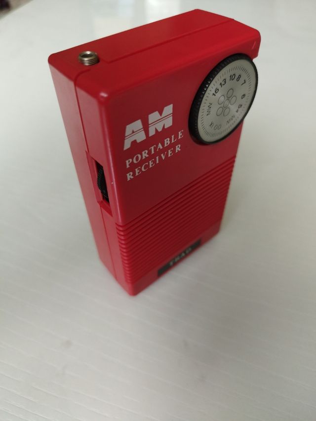 vecchia radio portatile