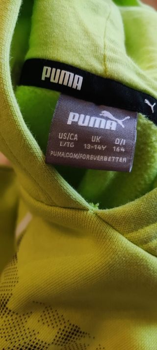 Sudadera Puma Talla 13/14 niño 