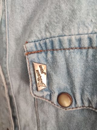Camisa vaquera vintage indiana jones