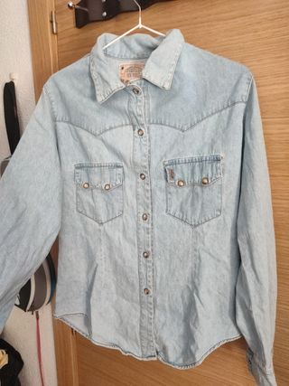 Camisa vaquera vintage indiana jones
