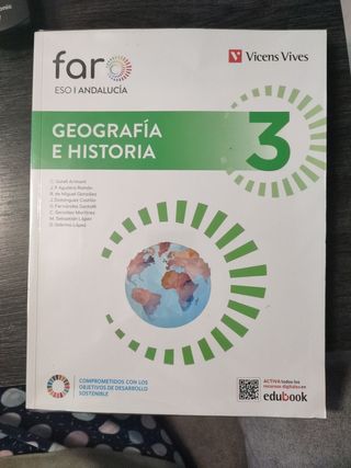 Libro geografía e historia 3 ESO