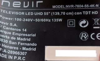 NEVIR NVR-7604-55-4K-N