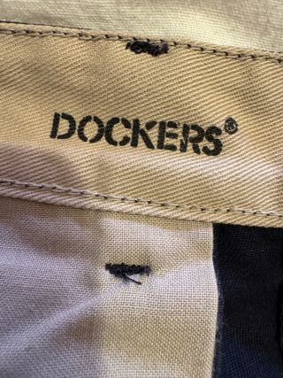 Pantalone blu uomo Dockers