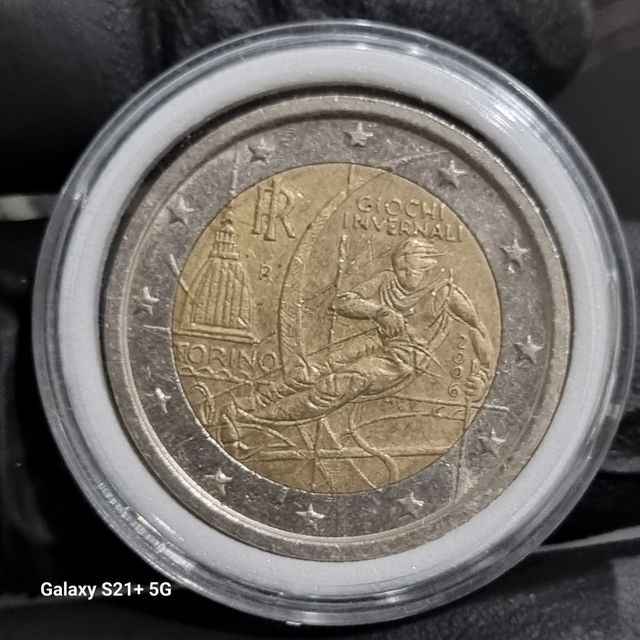 Moneta ITA 2€ - Giochi Invernali Torino