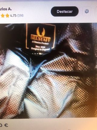 Belstaff chaqueta moto cordura talla m