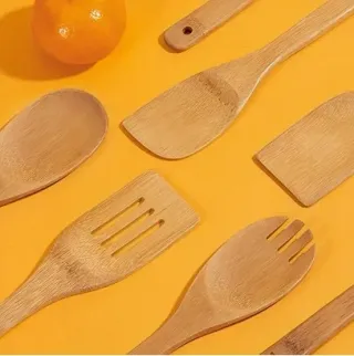 🔻➖67%🔻 Utensilios de Cocina BAMBÚ