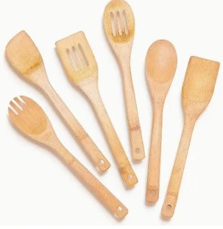 🔻➖67%🔻 Utensilios de Cocina BAMBÚ