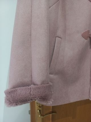 CHAQUETA ANTELINA ROSA PALO