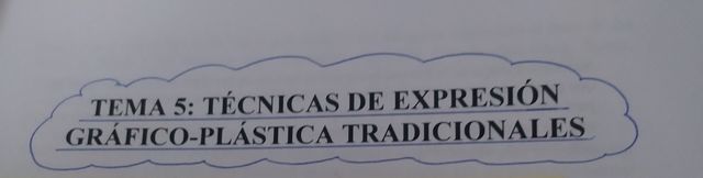 APUNTES: EDUCACIÓN PLÁSTICA Y VISUAL