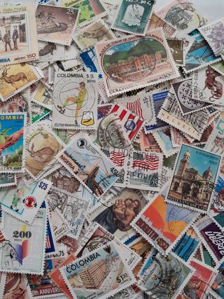 Lote Valencia.Sellos matasellados extranjeros