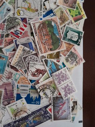 Lote Valencia.Sellos matasellados extranjeros