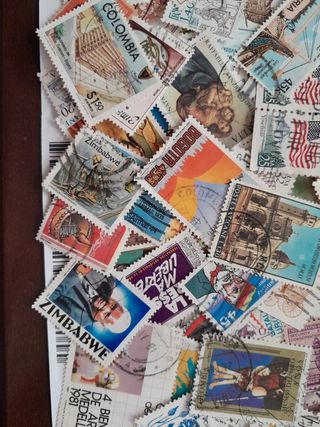 Lote Valencia.Sellos matasellados extranjeros