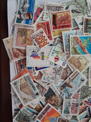 Lote Valencia.Sellos matasellados extranjeros