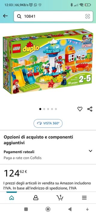 Duplo lego art 10841