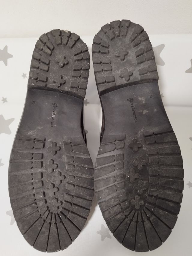 Mocasines charol talla 38 Stradivarius