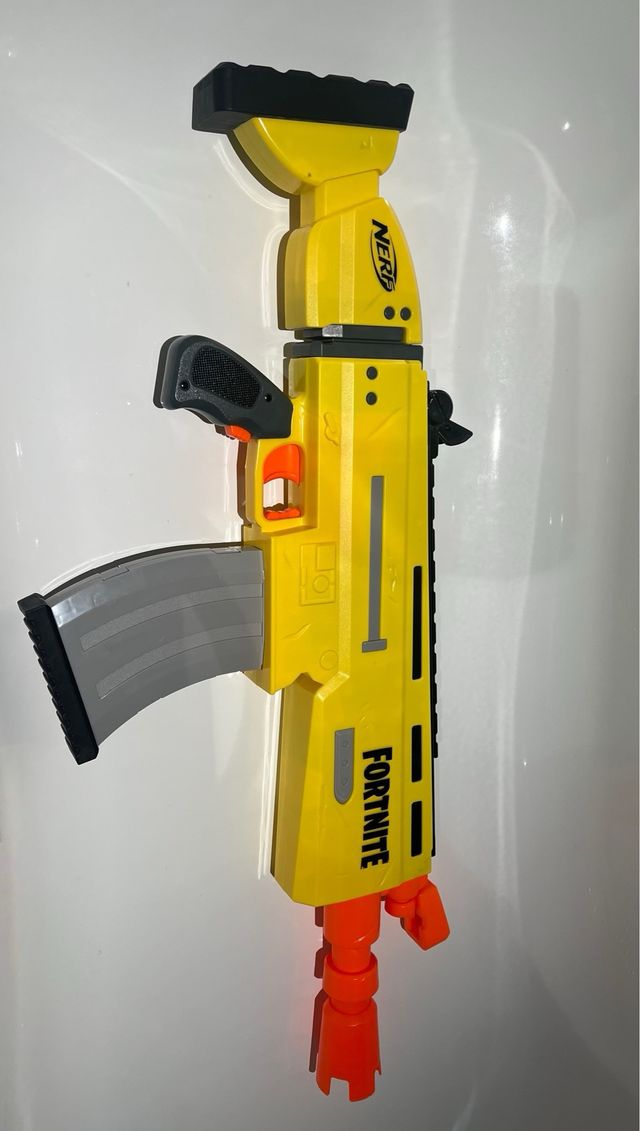 Ametralladora nerf fornite